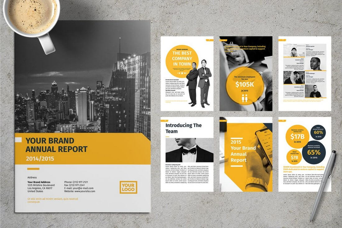 20+ Annual Report Templates (Word & Indesign) 2019 – Do A Throughout Annual Report Template Word