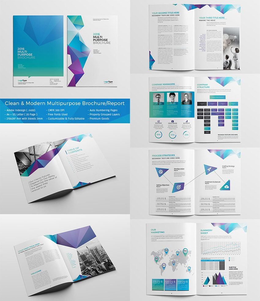 20 Best #indesign Brochure Templates – Creative Business Within Brochure Template Indesign Free Download