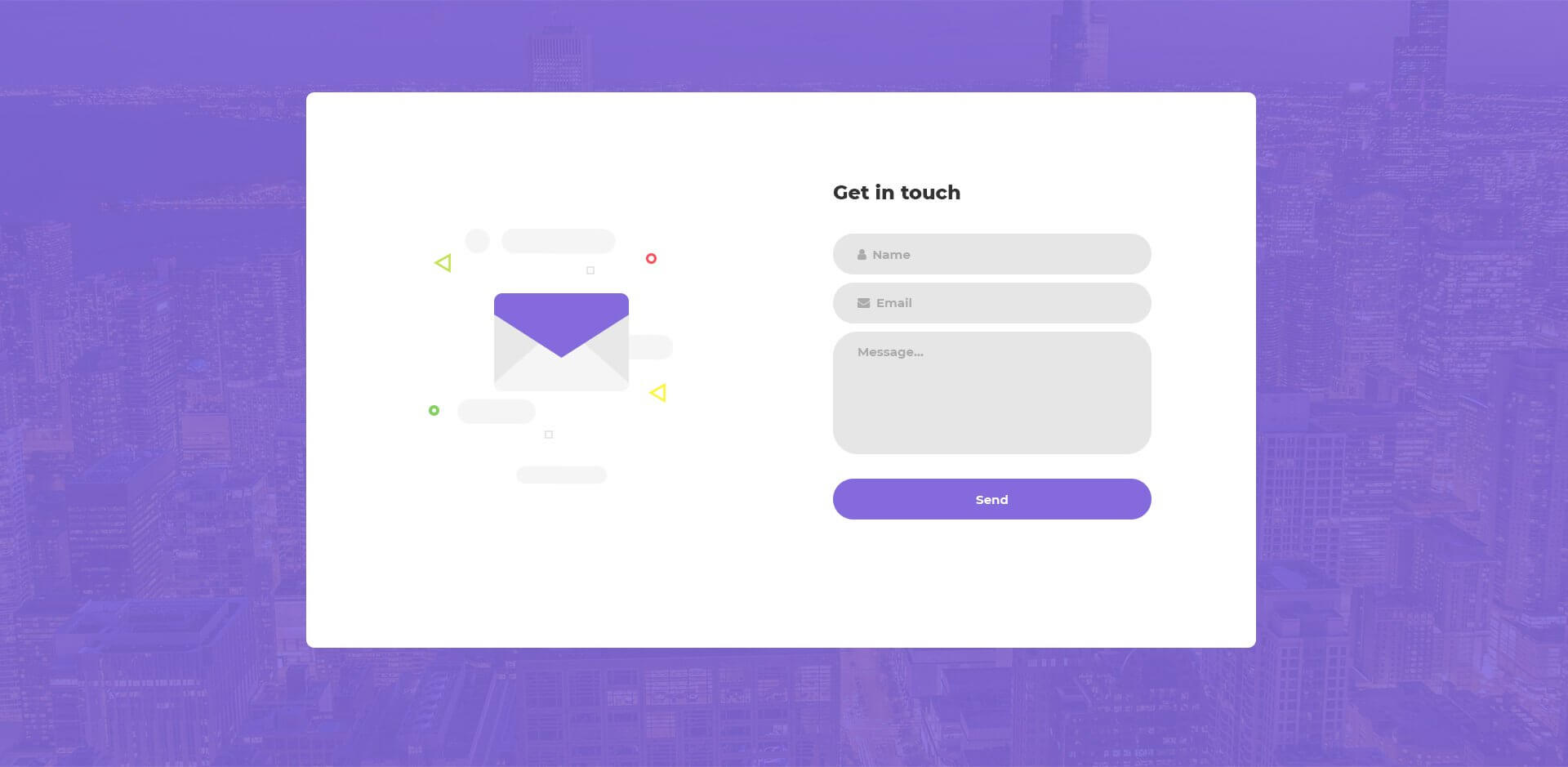 20 Best Modern Creative Free Inquiry Form Templates – Colorlib For Enquiry Form Template Word