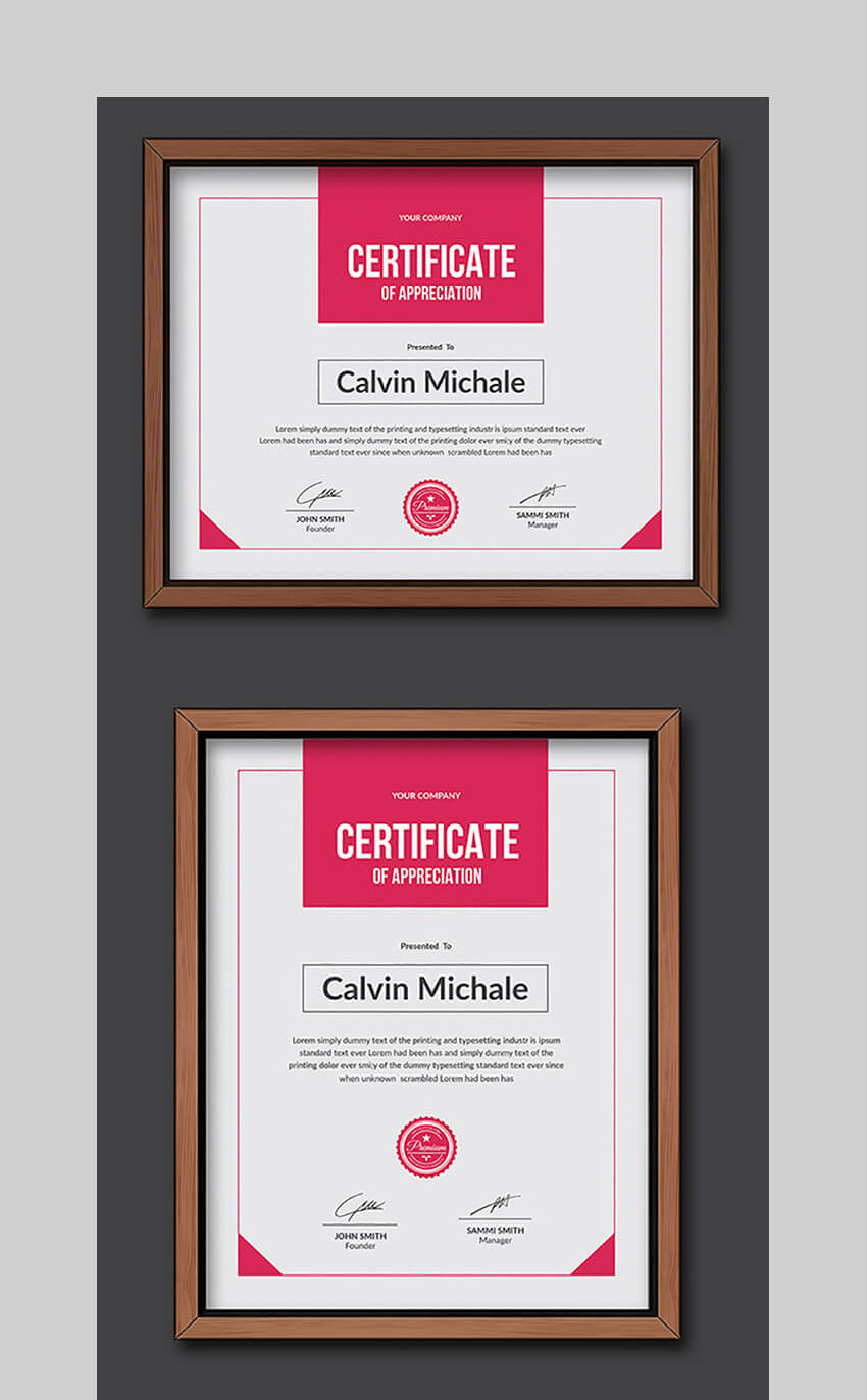 20 Best Word Certificate Template Designs To Award For Funny Certificates For Employees Templates