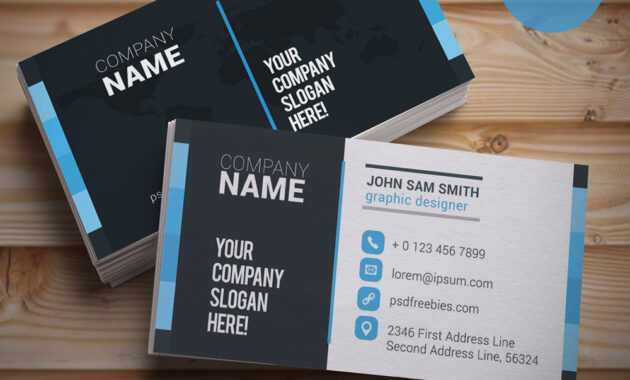 20+ Free Business Card Templates Psd - Download Psd throughout Name Card Template Photoshop