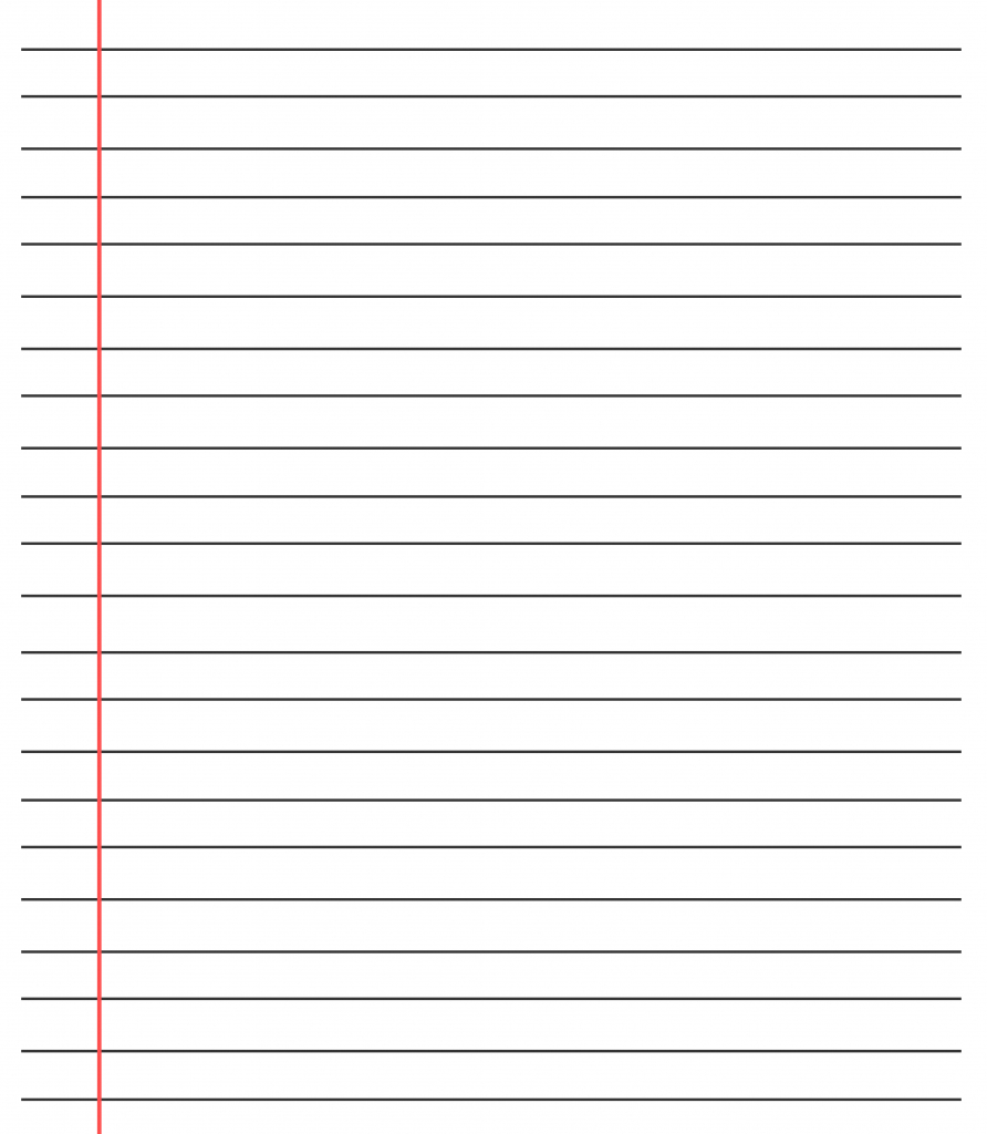 20+ Free Printable Blank Lined Paper Template In Pdf & Word With Regard To Ruled Paper Template Word