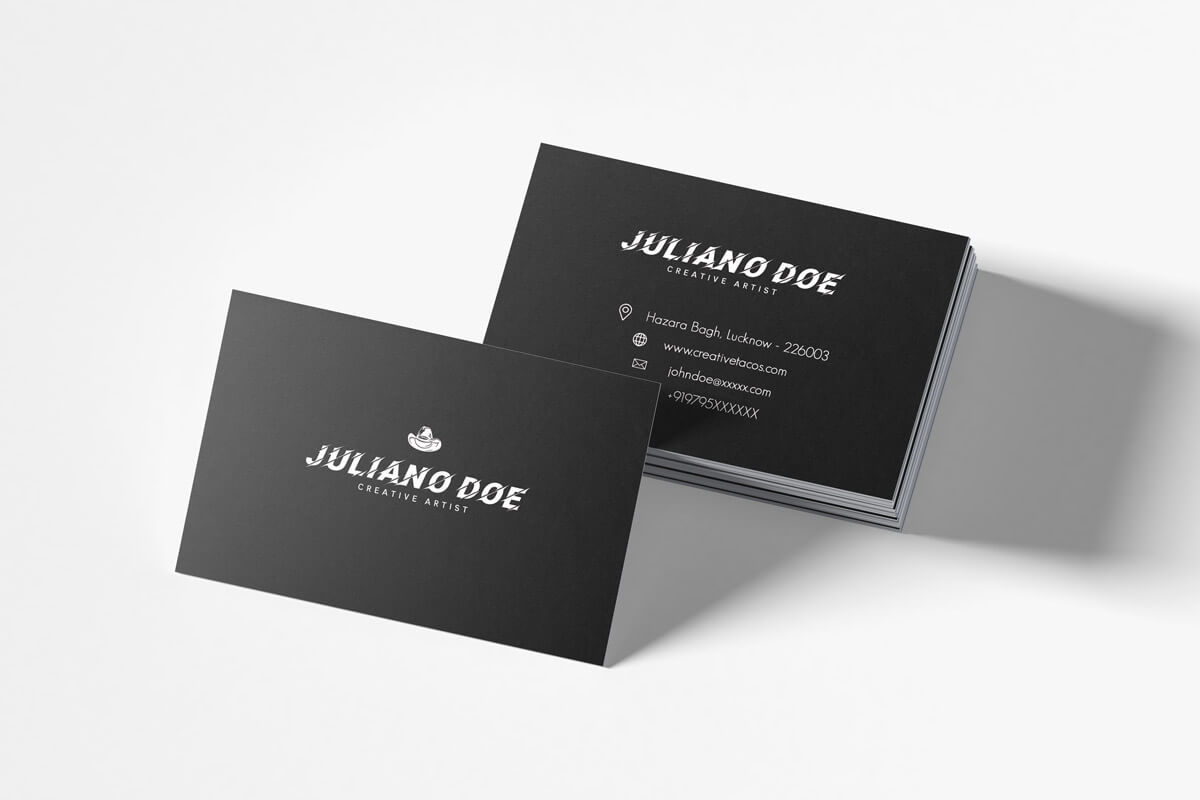 200 Free Business Cards Psd Templates – Creativetacos Intended For Template Name Card Psd