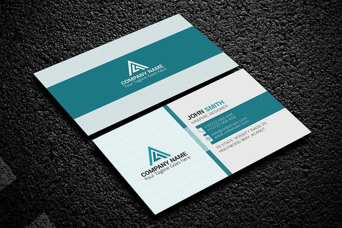 200 Free Business Cards Psd Templates – Creativetacos With Visiting Card Psd Template