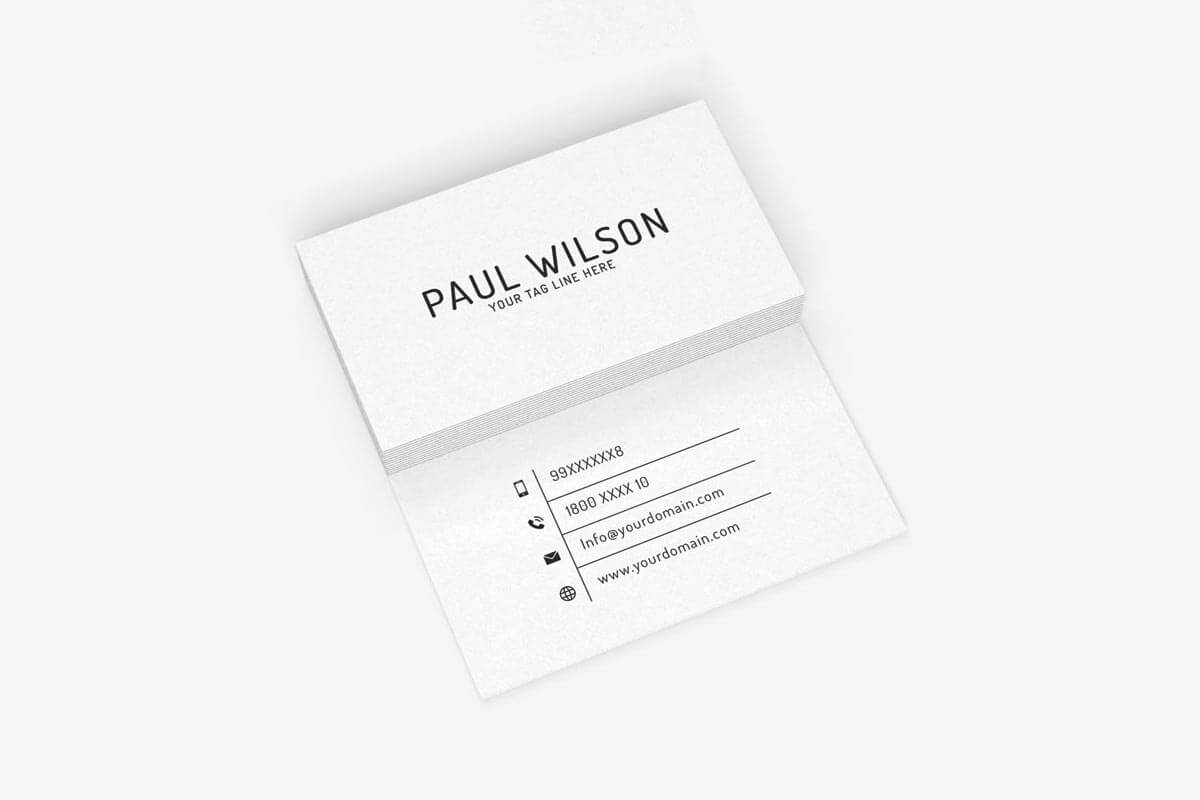 200 Free Business Cards Psd Templates – Creativetacos Within Business Card Size Template Photoshop