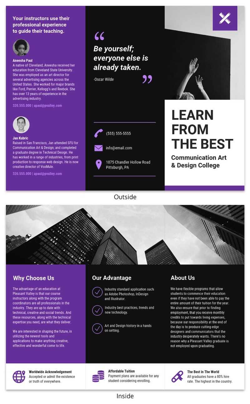 21 Brochure Templates And Design Tips To Promote Your With Good Brochure Templates