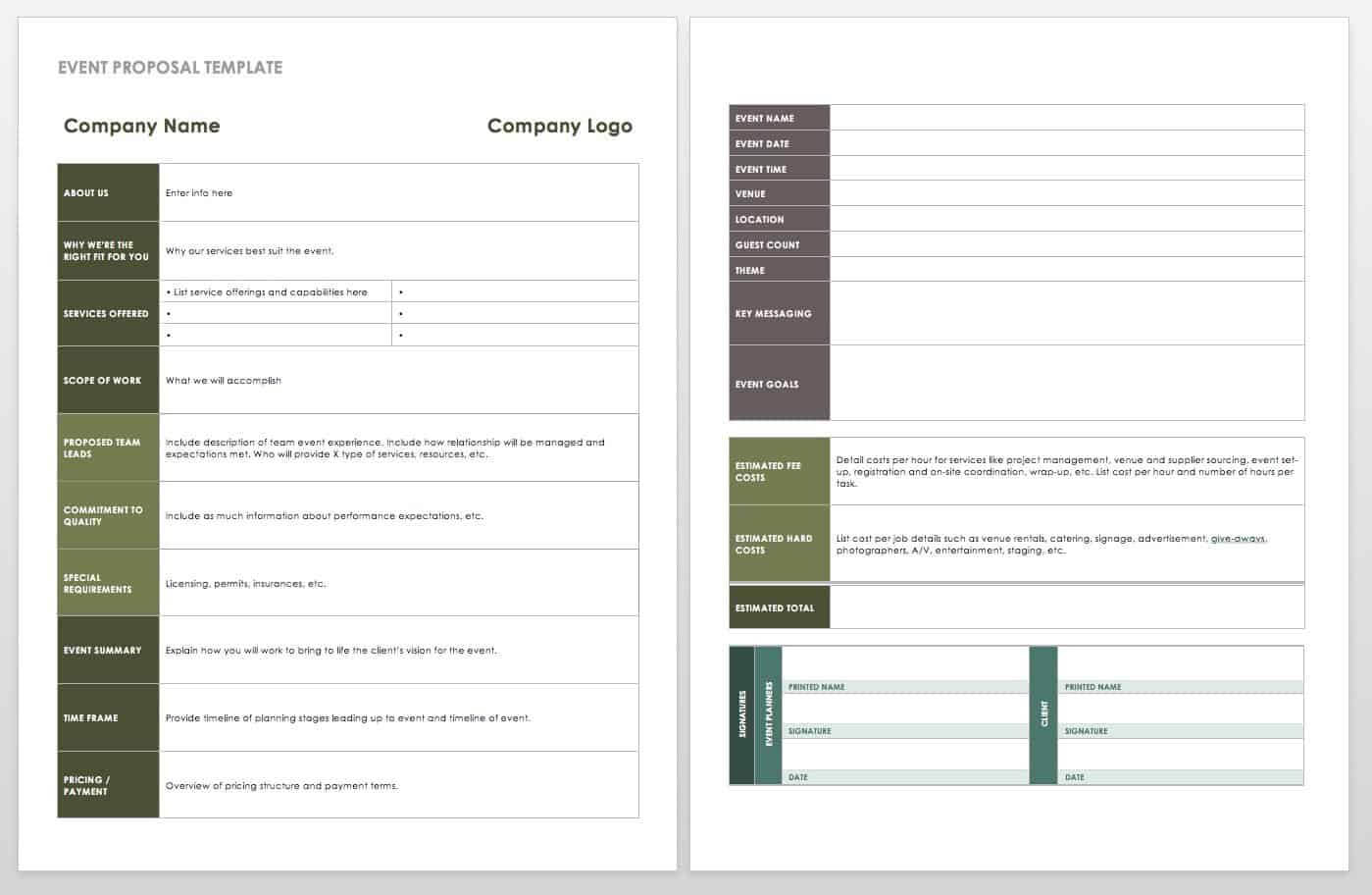 21 Free Event Planning Templates | Smartsheet Inside Post Event Evaluation Report Template