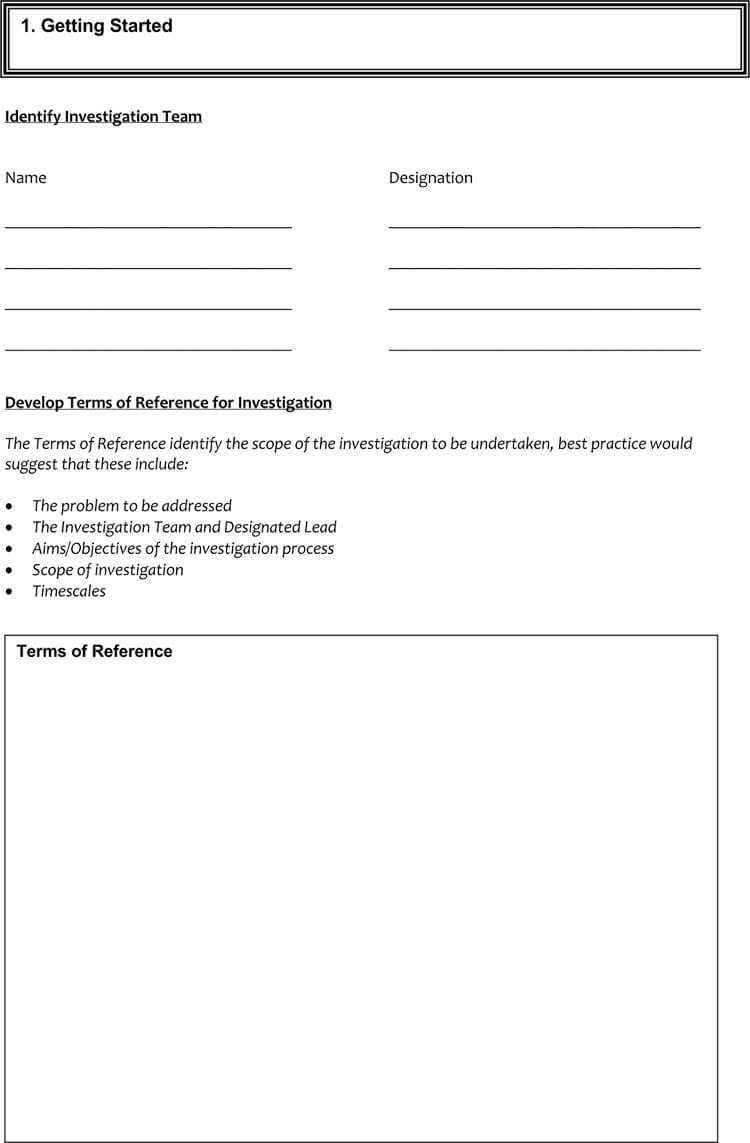 24+ Root Cause Analysis Templates (Word, Excel, Powerpoint Inside Failure Investigation Report Template