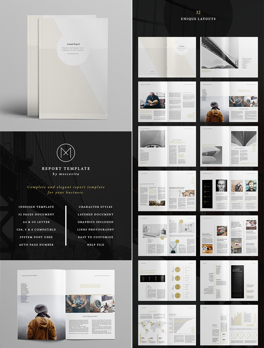 25+ Best Annual Report Templates - With Creative Indesign Inside Ind Annual Report Template
