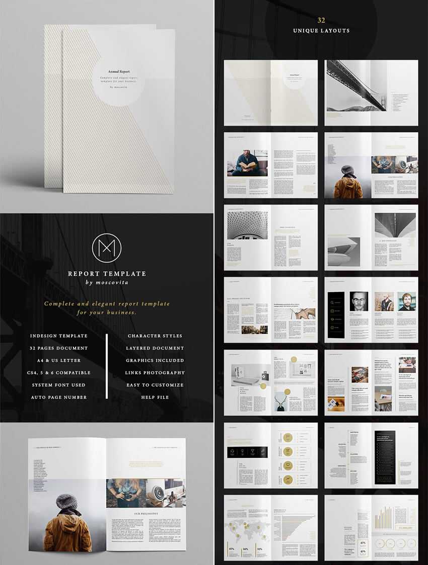 25+ Best Annual Report Templates – With Creative Indesign Within Free Annual Report Template Indesign