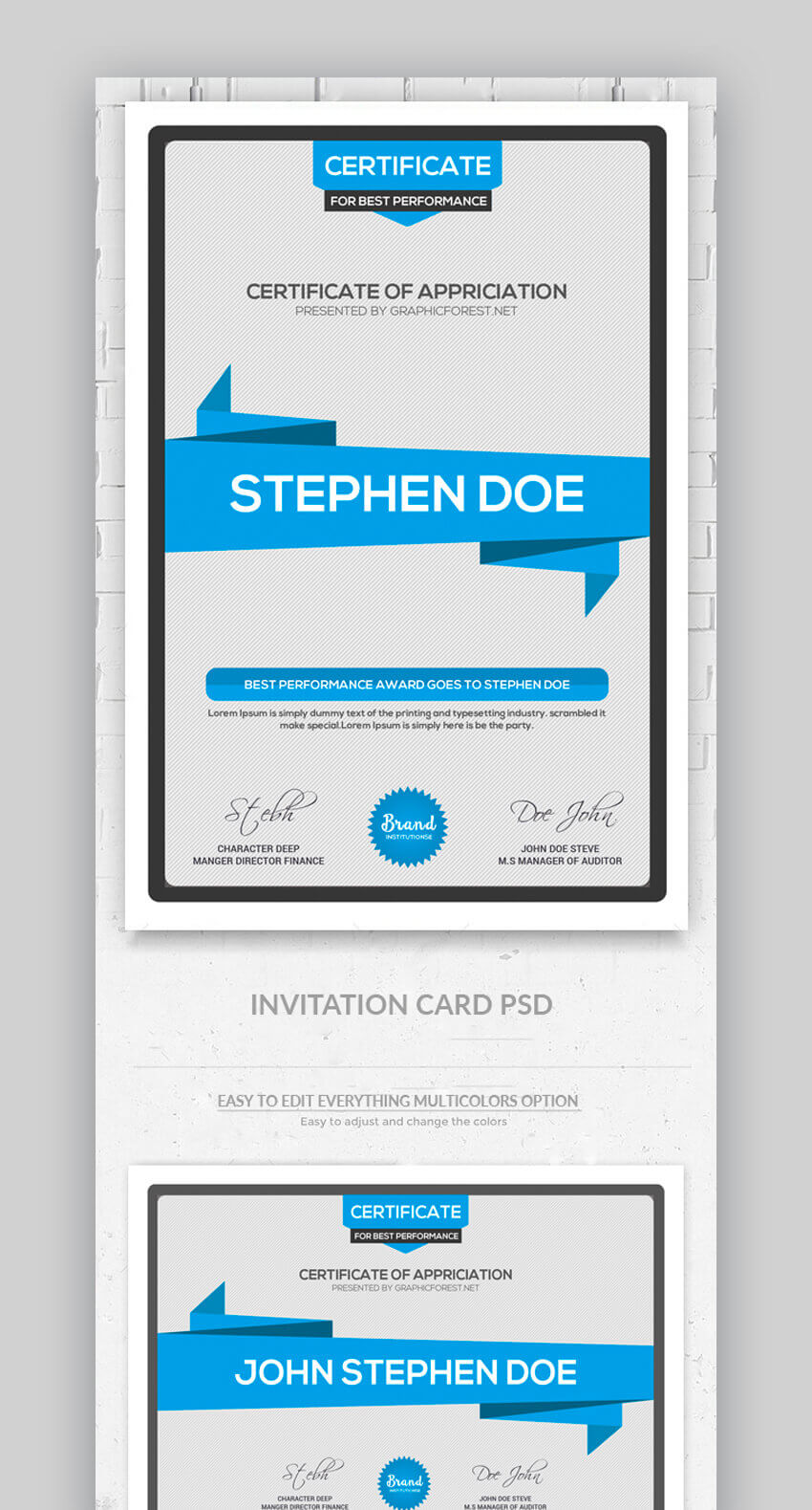 25+ Best Certificate Design Templates: Awards, Gifts For Sales Certificate Template