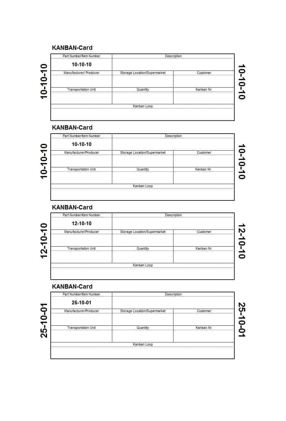 25 Printable Kanban Card Templates (& How To Use Them) ᐅ For Kanban Card Template