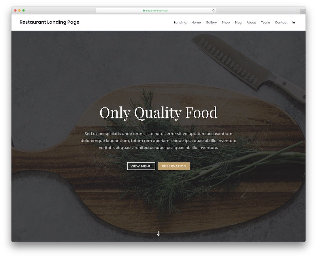 27 Best Html Restaurant Website Templates 2019 – Colorlib With Regard To Table Reservation Card Template