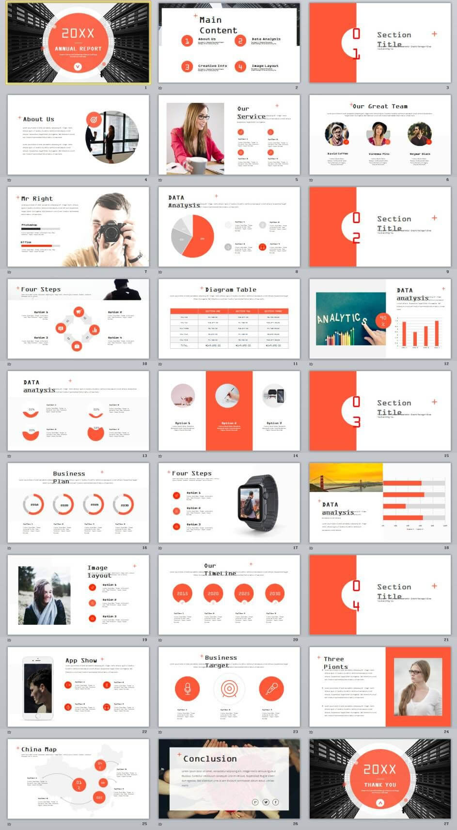 27+ Red Company Annual Report Powerpoint Templates Regarding Annual Report Ppt Template