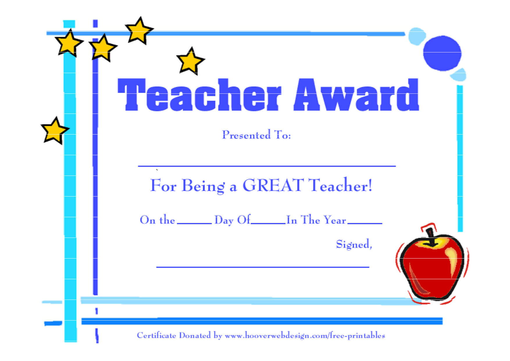28+ [ Best Teacher Certificate Templates Free ] | 5 Best Regarding School Certificate Templates Free