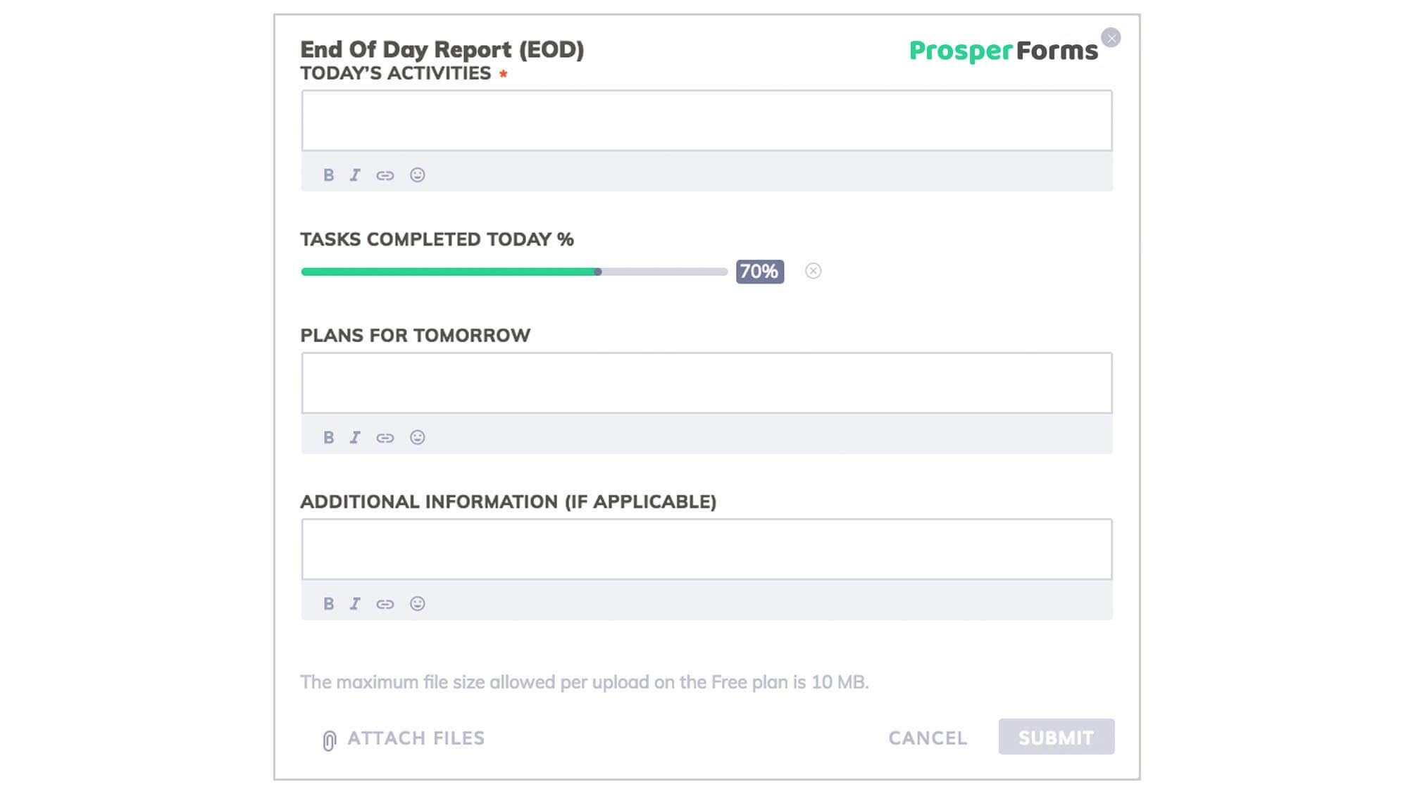 3 Best Examples: Daily Report Template | Free Templates Download Throughout Daily Report Sheet Template