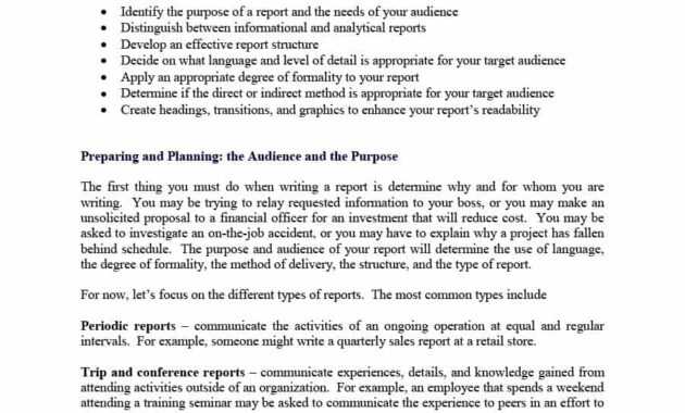 30+ Business Report Templates &amp; Format Examples ᐅ Template Lab throughout How To Write A Work Report Template