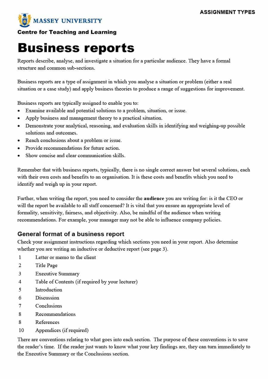 30+ Business Report Templates & Format Examples ᐅ Template Lab With Regard To Report Writing Template Download