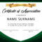 30 Free Certificate Of Appreciation Templates And Letters With Regard To Retirement Certificate Template