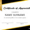 30 Free Certificate Of Appreciation Templates And Letters With Volunteer Certificate Templates