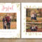 30 Holiday Card Templates For Photographers To Use This Year In Free Photoshop Christmas Card Templates For Photographers