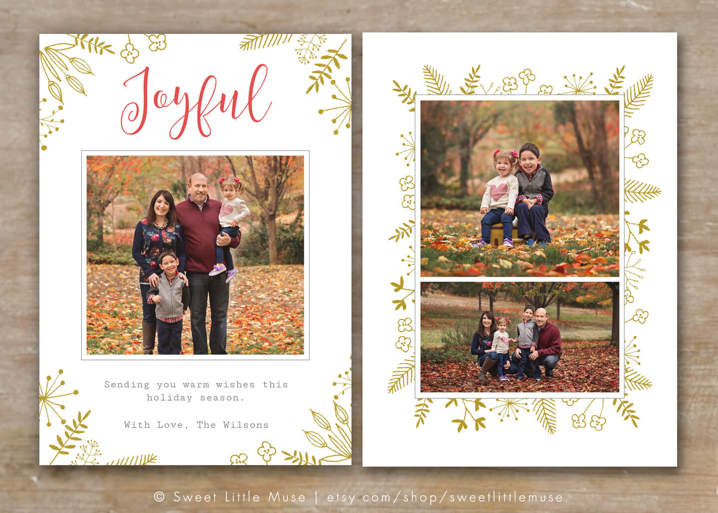 30 Holiday Card Templates For Photographers To Use This Year In Free Photoshop Christmas Card Templates For Photographers