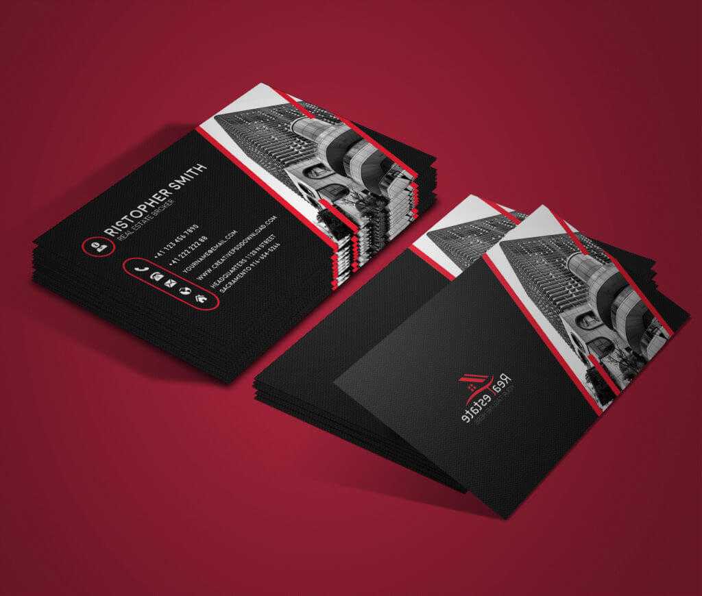 30+ Modern Real Estate Business Cards Psd | Decolore Intended For Real Estate Business Cards Templates Free