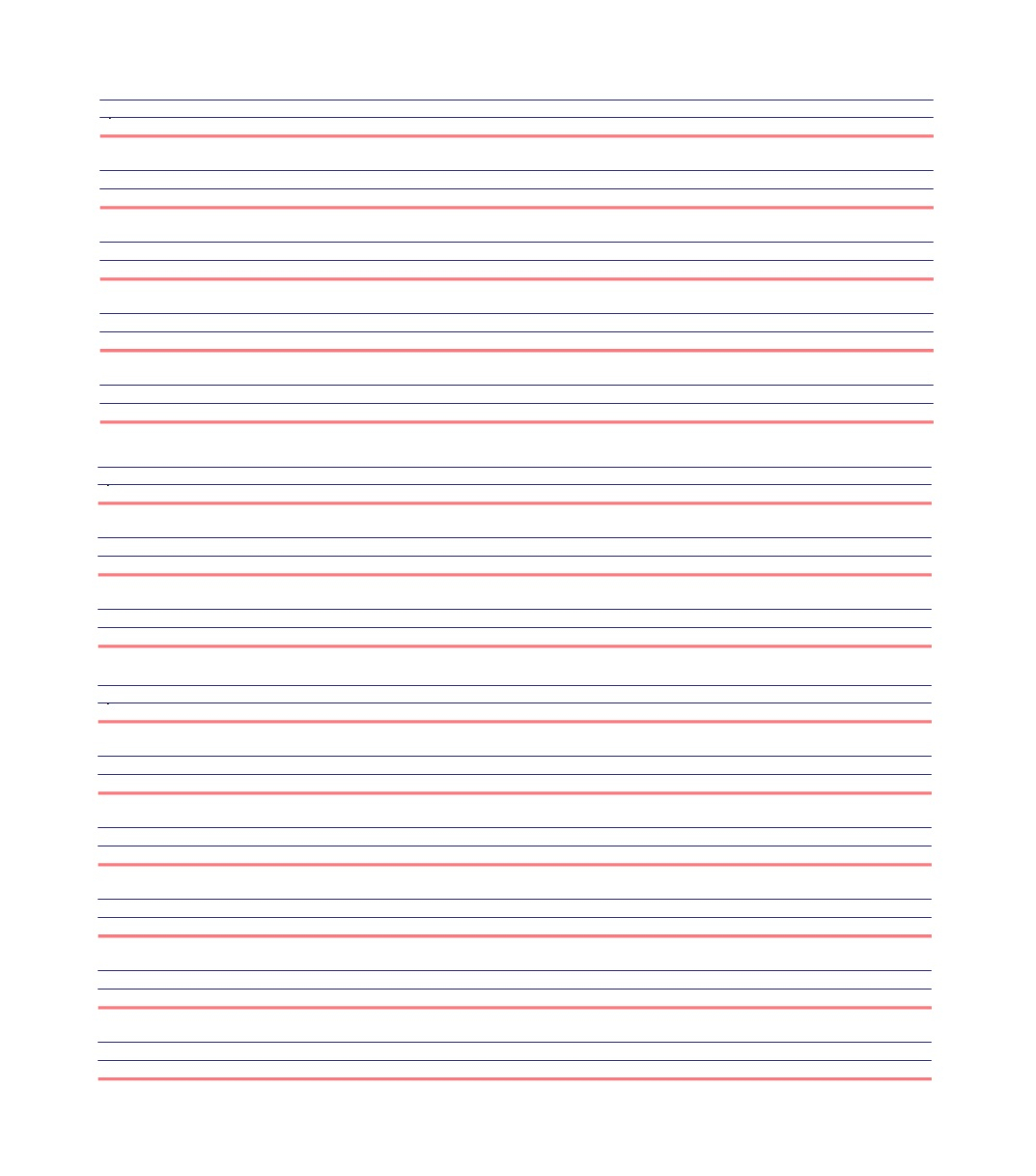 32 Printable Lined Paper Templates ᐅ Template Lab For Ruled Paper Word Template