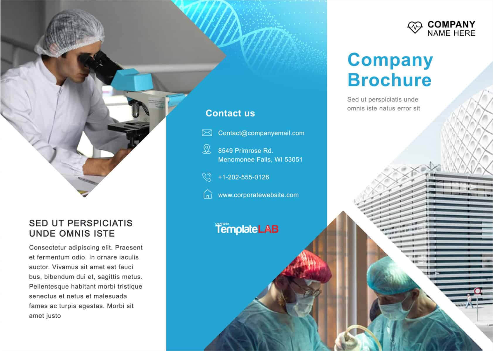 33 Free Brochure Templates (Word + Pdf) ᐅ Template Lab In Engineering Brochure Templates Free Download
