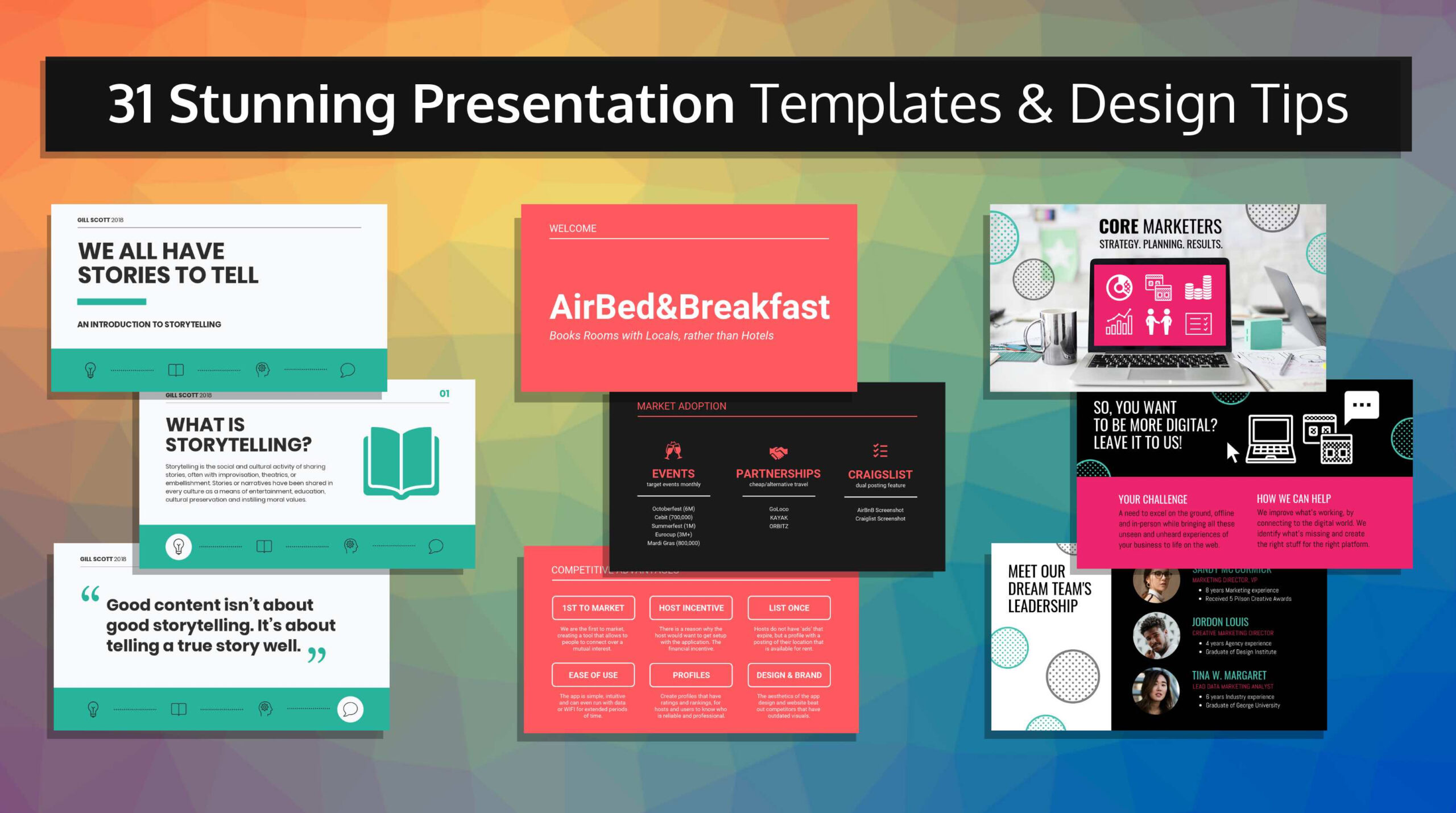 33 Stunning Presentation Templates And Design Tips Regarding Powerpoint Templates For Communication Presentation