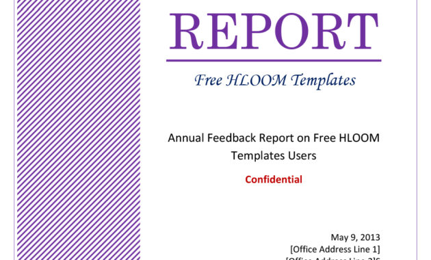 39 Amazing Cover Page Templates (Word + Psd) ᐅ Template Lab within Report Content Page Template