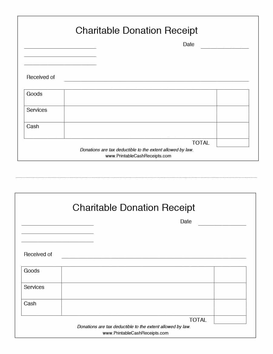40 Donation Receipt Templates & Letters [Goodwill, Non Throughout Donation Report Template