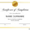 40 Fantastic Certificate Of Completion Templates [Word inside Certificate Of Completion Template Word