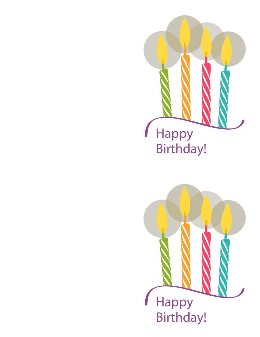 40+ Free Birthday Card Templates ᐅ Template Lab Regarding Greeting Card Layout Templates