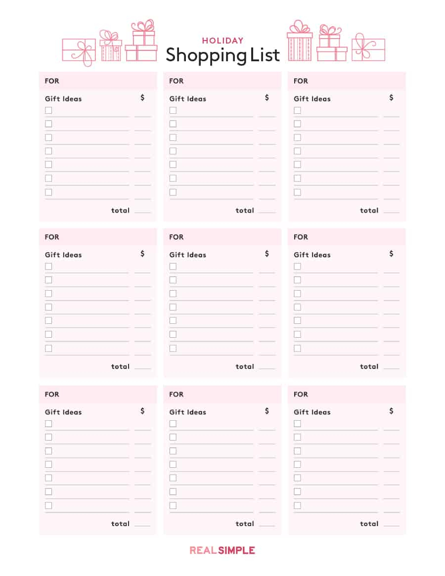 40+ Printable Grocery List Templates (Shopping List) ᐅ Inside Blank Grocery Shopping List Template