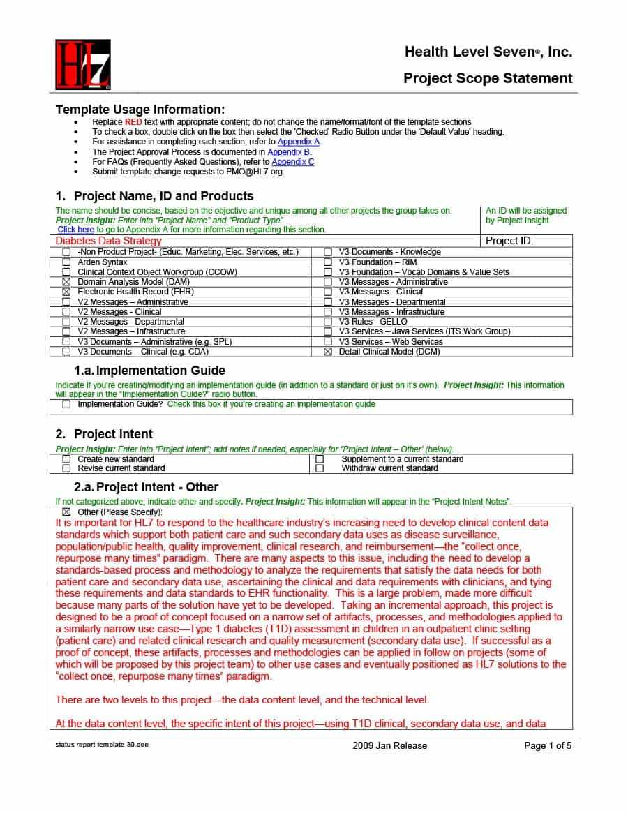 40+ Project Status Report Templates [Word, Excel, Ppt] ᐅ With Regard To Implementation Report Template