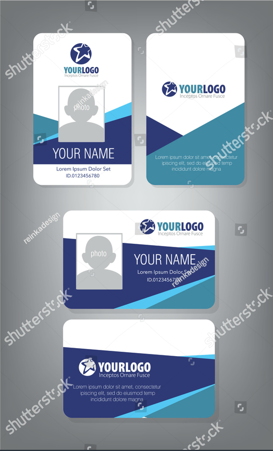 43+ Professional Id Card Designs – Psd, Eps, Ai, Word | Id With Employee Card Template Word