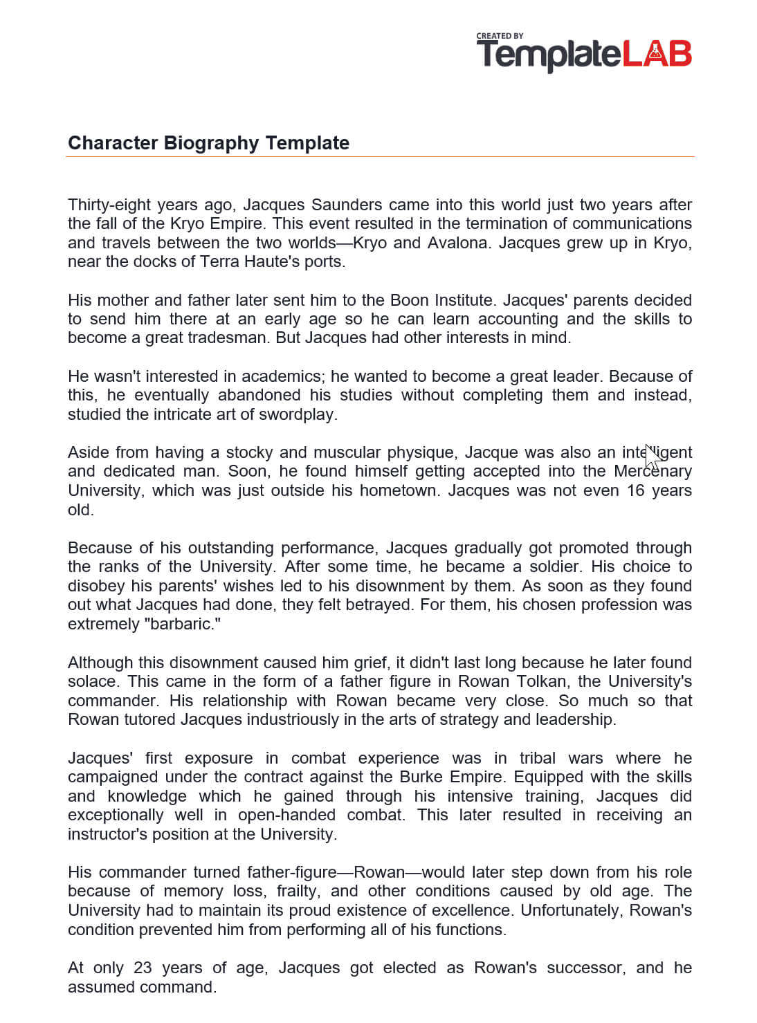 45 Biography Templates & Examples (Personal, Professional) Inside College Book Report Template
