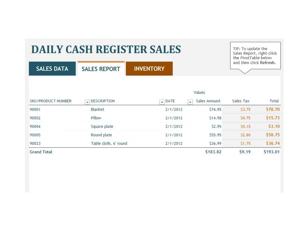 45 Sales Report Templates [Daily, Weekly, Monthly Salesman For Sale Report Template Excel