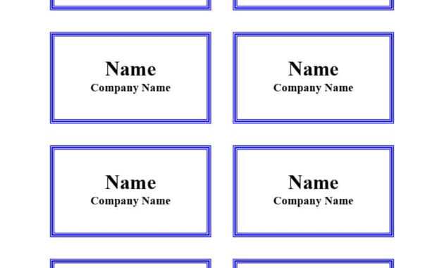 47 Free Name Tag + Badge Templates ᐅ Template Lab inside Visitor Badge Template Word