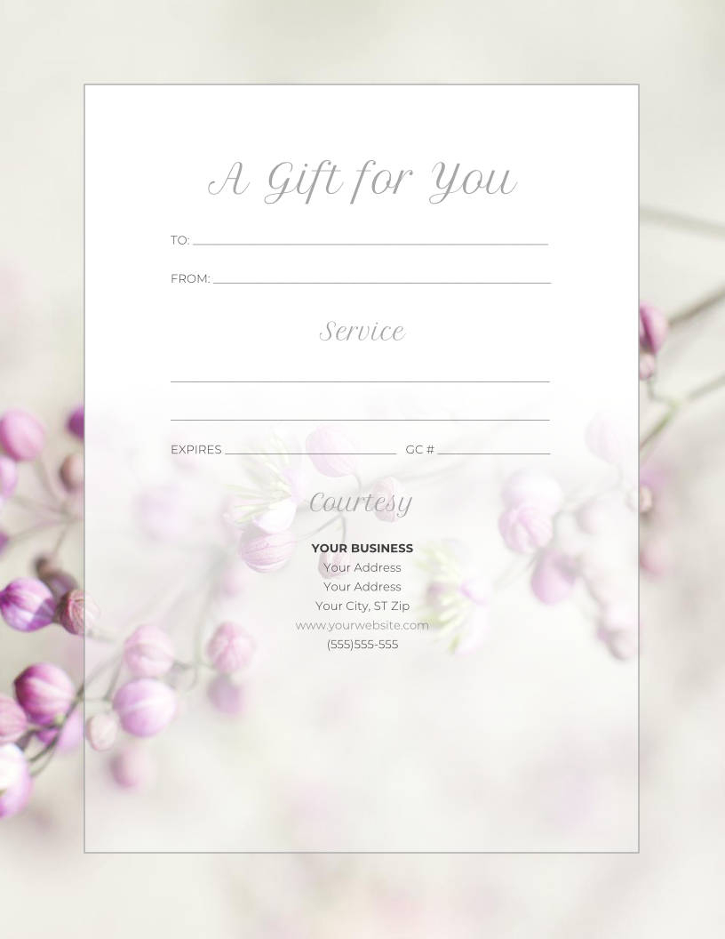 5 Ways To Make Your Gift Certificates Extra Special This With Spa Day Gift Certificate Template