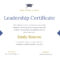 50 Free Creative Blank Certificate Templates In Psd For Leadership Award Certificate Template