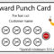 50+ Punch Card Templates – For Every Business (Boost In Reward Punch Card Template