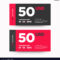50 Usd Gift Card Template Intended For Gift Card Template Illustrator