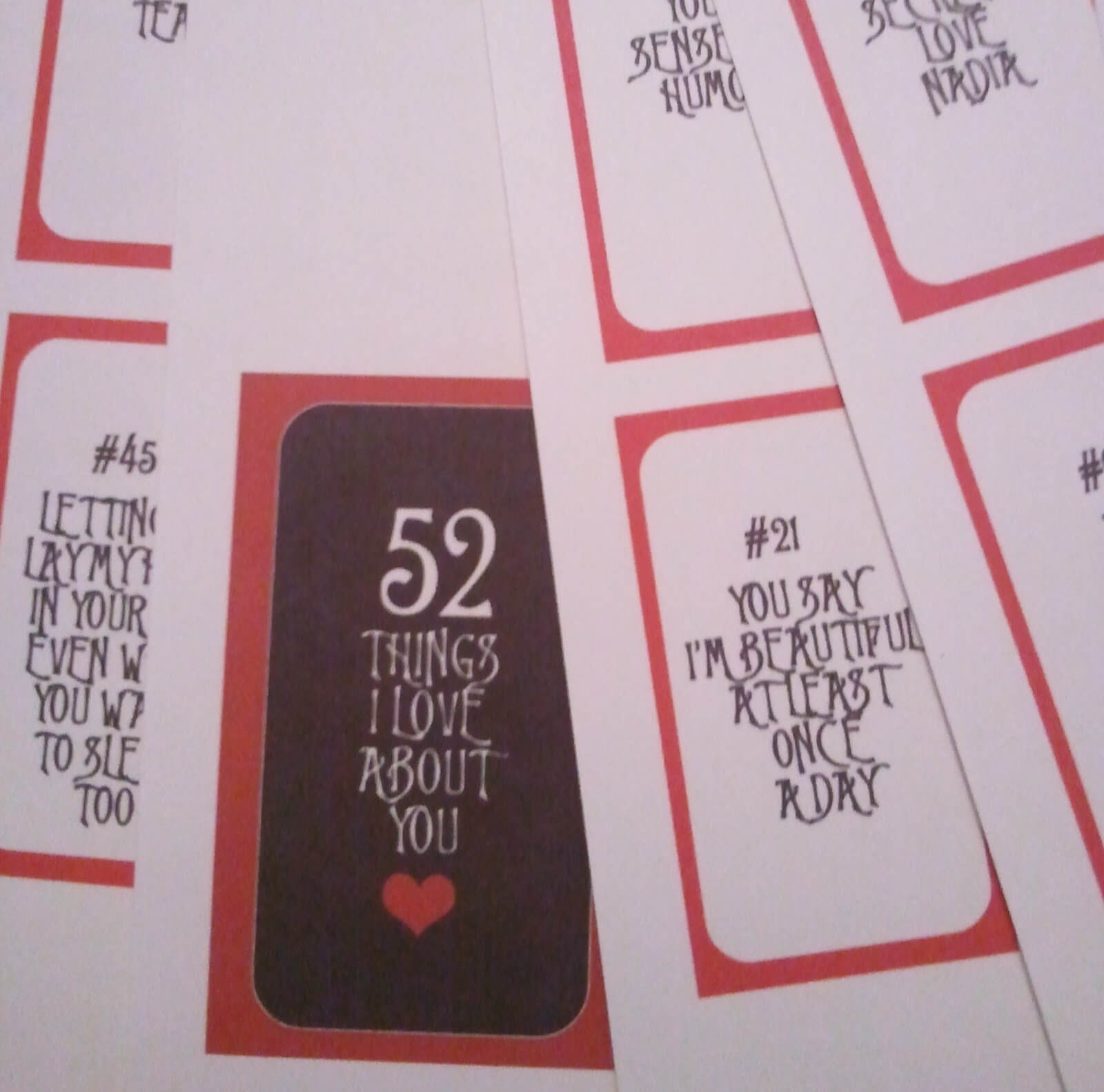 52 Reasons Why I Love You Cards Templates Free ] – You Will In 52 Things I Love About You Deck Of Cards Template