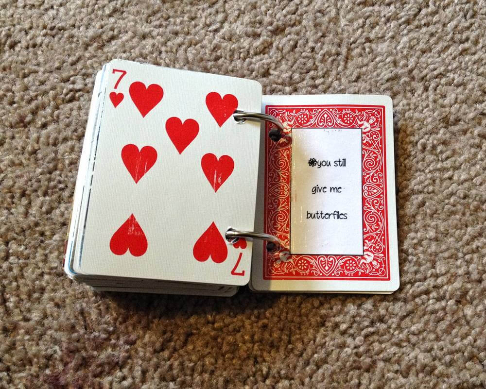 52 Reasons Why I Love You Diy – Lil Bit With 52 Things I Love About You Deck Of Cards Template