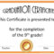 5Th Grade Graduation Certificate Template ] – Diplomas Free Intended For 5Th Grade Graduation Certificate Template