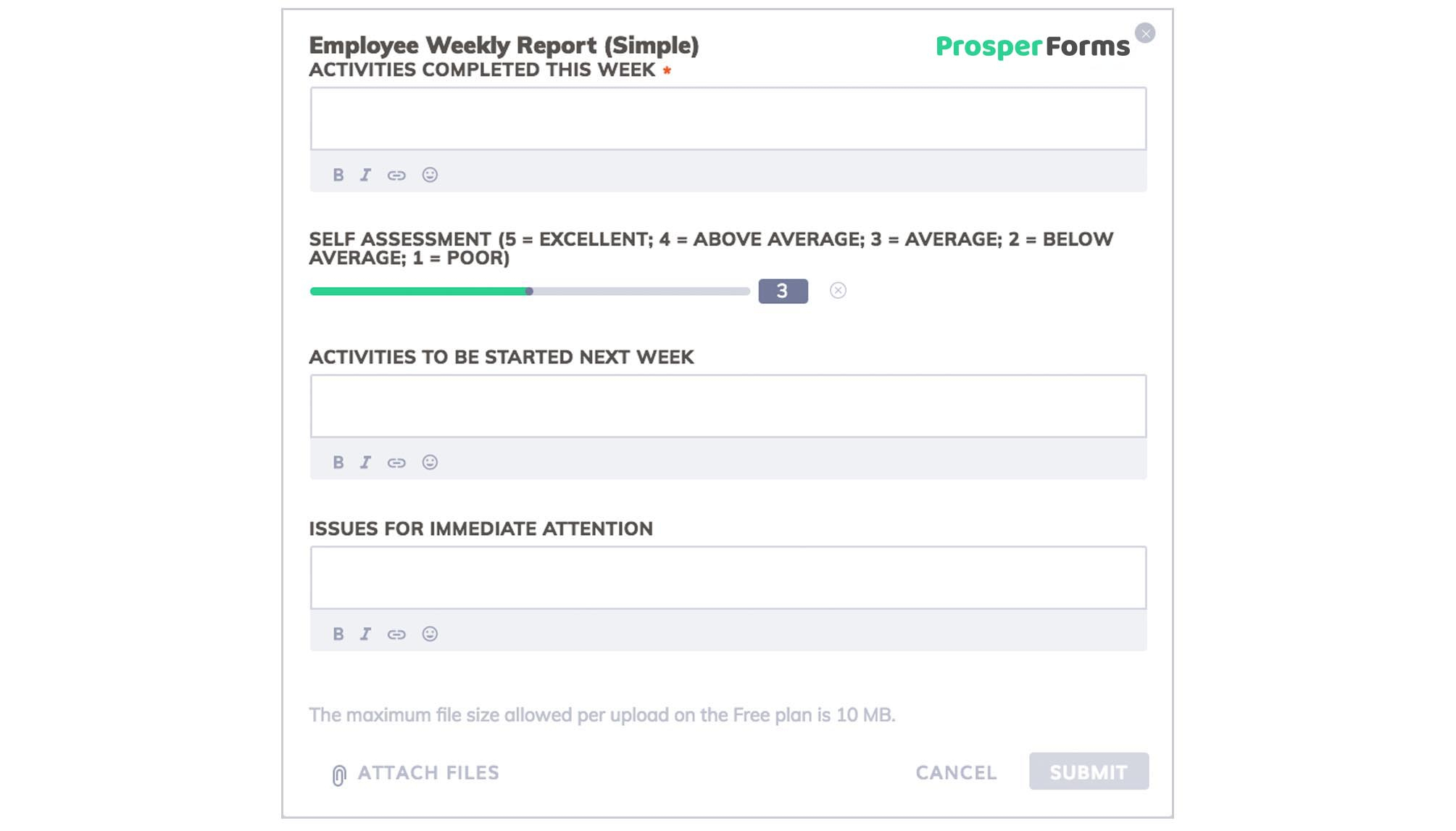 6 Awesome Weekly Status Report Templates | Free Download In Progress Report Template Doc
