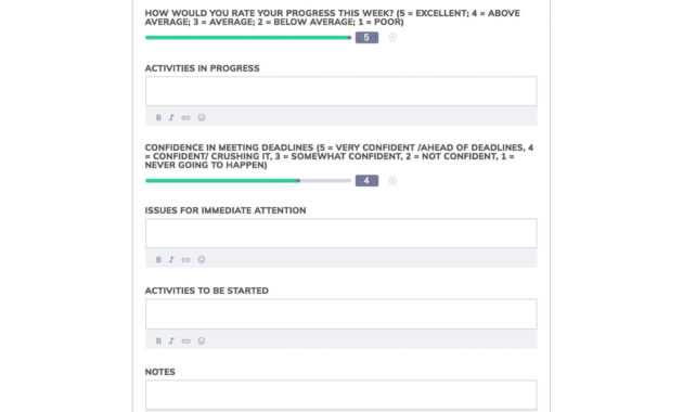 6 Awesome Weekly Status Report Templates | Free Download in Team Progress Report Template