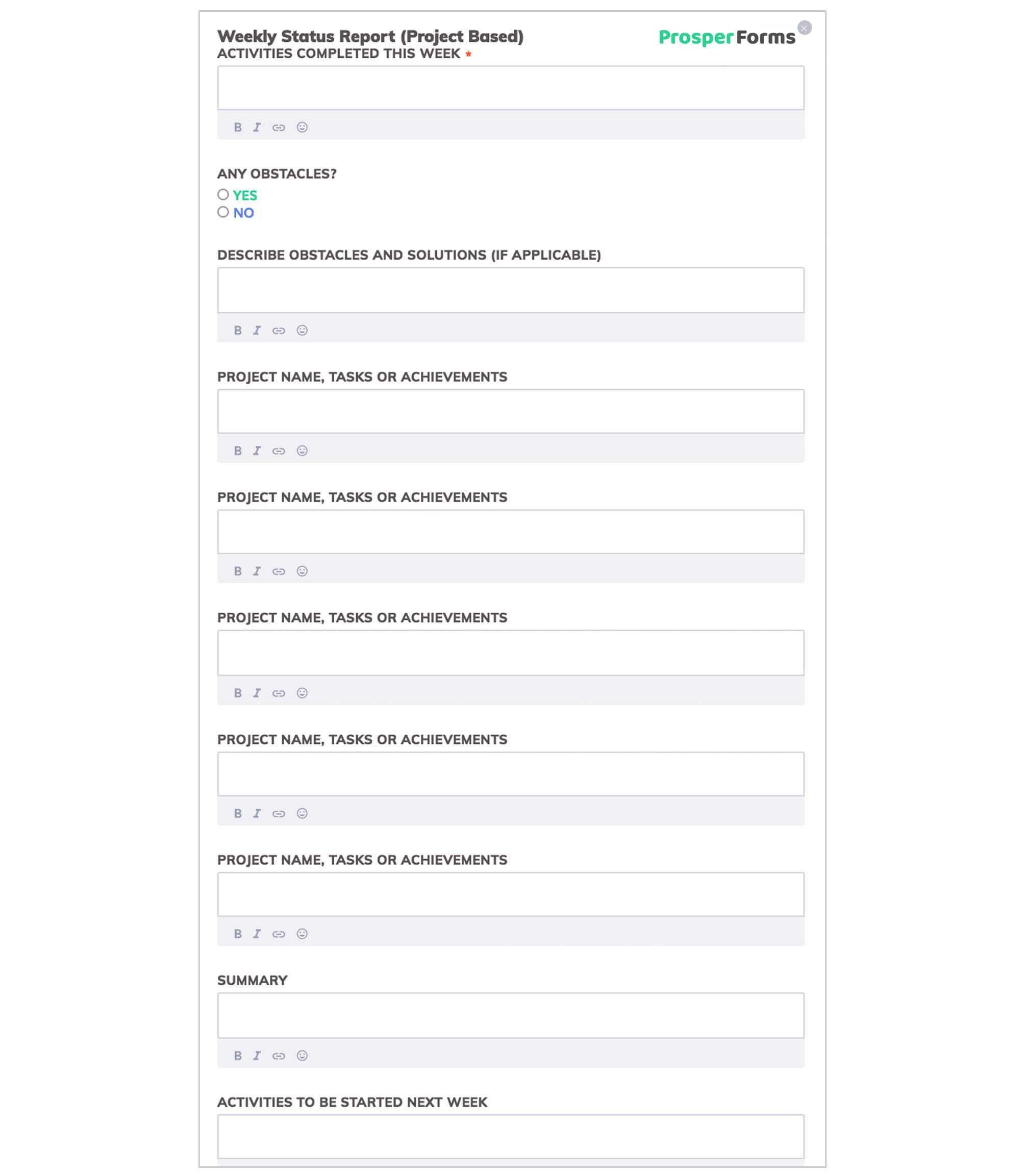 6 Awesome Weekly Status Report Templates | Free Download Inside Report To Senior Management Template